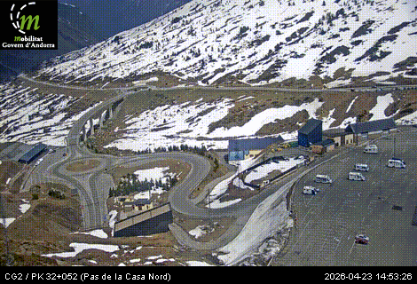 Webcam Route RN20 Pas de la Case