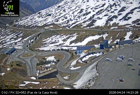 Webcam Route RN20 Pas de la Case