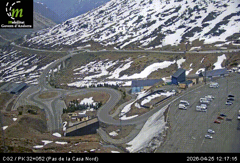 Webcam Route RN20 Pas de la Case