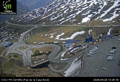 Webcam Route RN20 Pas de la Case