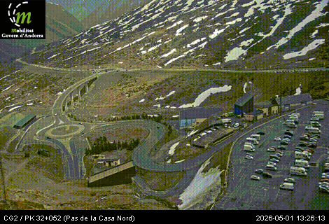 Webcam Route RN20 Pas de la Case