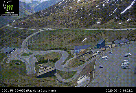 Webcam Route RN20 Pas de la Case