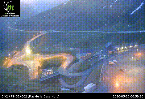 Webcam Route RN20 Pas de la Case