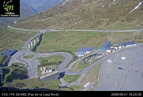 Webcam Route RN20 Pas de la Case