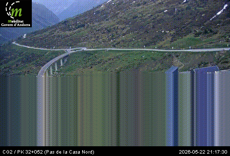 Webcam Route RN20 Pas de la Case