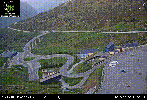 Webcam Route RN20 Pas de la Case