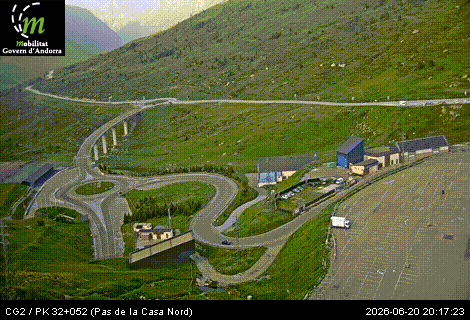 Webcam Route RN20 Pas de la Case