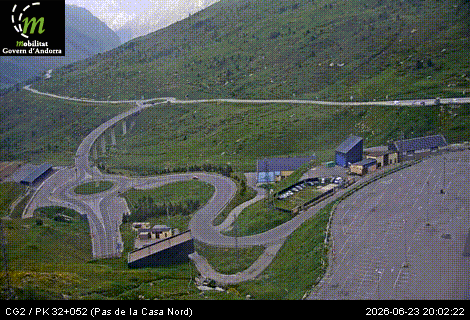 Webcam Route RN20 Pas de la Case