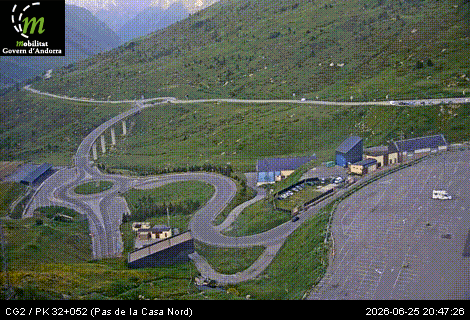 Webcam Route RN20 Pas de la Case