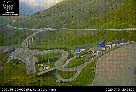Webcam Route RN20 Pas de la Case