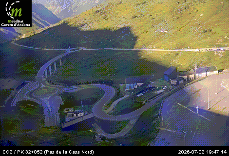 Webcam Route RN20 Pas de la Case