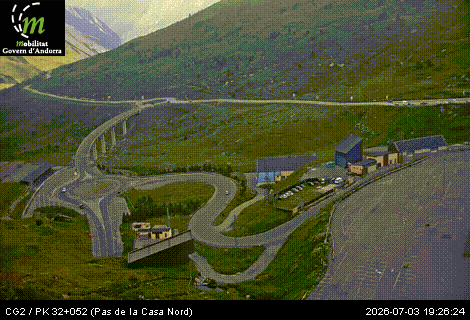 Webcam Route RN20 Pas de la Case