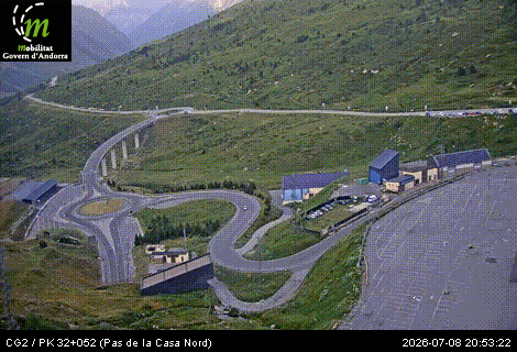 Webcam Route RN20 Pas de la Case