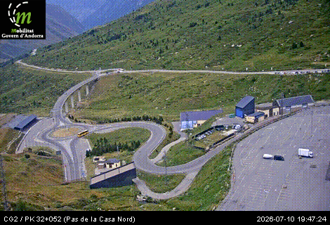 Webcam Route RN20 Pas de la Case