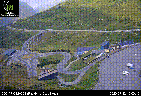 Webcam Route RN20 Pas de la Case